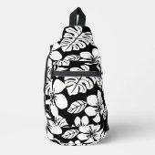 PINK BIKINI PATTER IN SCHWARZ CROSSBODY BAG (Vorderseite)