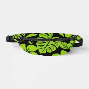 PINK BIKINI PATTER IN SCHWARZ/LIMON BAUCHTASCHE