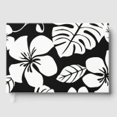 PINK BIKINI PATTER IN SCHWARZ UND WEISS GÄSTEBUCH (Vorderseite)