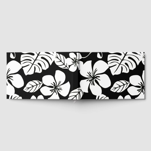 PINK BIKINI PATTER IN SCHWARZ UND WEISS GÄSTEBUCH (Voll)