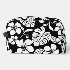 PINK BIKINI PATTER IN SCHWARZ WASCHBEUTEL