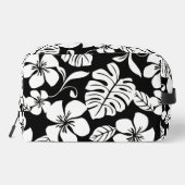 PINK BIKINI PATTER IN SCHWARZ WASCHBEUTEL (Rückseite)