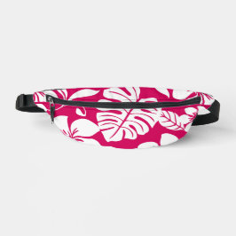 PINK BIKINI PATTER IN STRAWBERRY RED BAUCHTASCHE