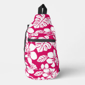 PINK BIKINI PATTER IN STRAWBERRY RED CROSSBODY BAG (Vorderseite)