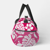 PINK BIKINI PATTER IN STRAWBERRY RED DUFFLE BAG (Rechts)