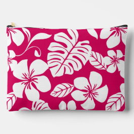 PINK BIKINI PATTER IN STRAWBERRY RED ZUBEHÖRTASCHE