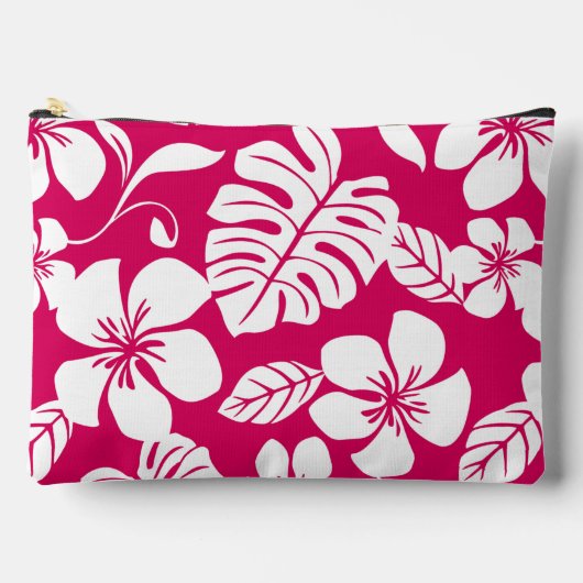 PINK BIKINI PATTER IN STRAWBERRY RED ZUBEHÖRTASCHE (Vorderseite)