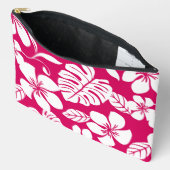 PINK BIKINI PATTER IN STRAWBERRY RED ZUBEHÖRTASCHE (Offen)