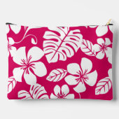 PINK BIKINI PATTER IN STRAWBERRY RED ZUBEHÖRTASCHE (Rückseite)