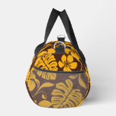 PINK BIKINI PATTERN IN BROWN/GOLD DUFFLE BAG (Rechts)