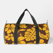 PINK BIKINI PATTERN IN BROWN/GOLD DUFFLE BAG (Rückseite)