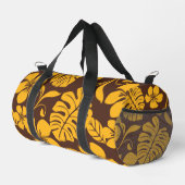 PINK BIKINI PATTERN IN BROWN/GOLD DUFFLE BAG (Rechte Ecke)