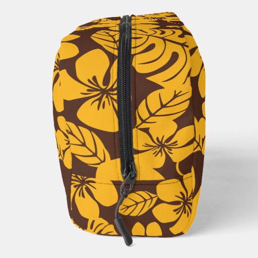 PINK BIKINI PATTERN IN BROWN/GOLD WASCHBEUTEL (Rechts)