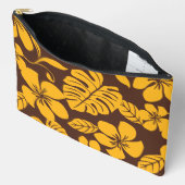 PINK BIKINI PATTERN IN BROWN/GOLD ZUBEHÖRTASCHE (Offen)