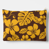 PINK BIKINI PATTERN IN BROWN/GOLD ZUBEHÖRTASCHE (Rückseite)