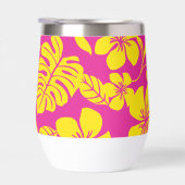 PINK BIKINI PATTERN IN HET PINK/GELB (Rechts)