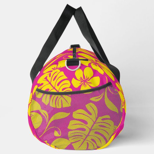 PINK BIKINI PATTERN IN HET PINK/GELB DUFFLE BAG (Rechts)