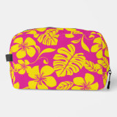 PINK BIKINI PATTERN IN HET PINK/GELB WASCHBEUTEL (Vorderseite)