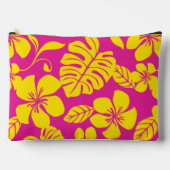 PINK BIKINI PATTERN IN HET PINK/GELB ZUBEHÖRTASCHE (Vorderseite)