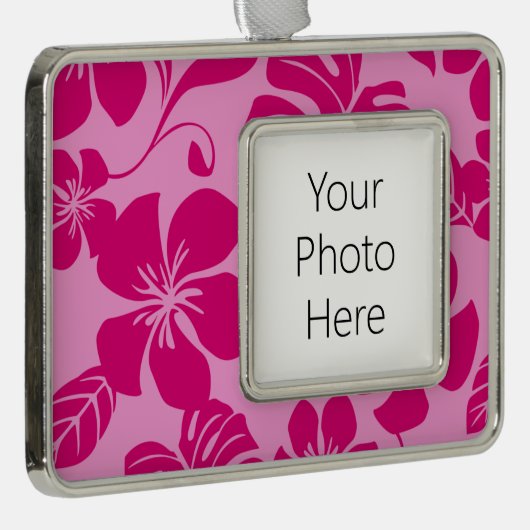 PINK BIKINI (PINK x 2) Rahmen-Ornament Silber (Rechts)