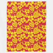 PINK BIKINI (RED/GOLD) FLEECEDECKE (Vorderseite)