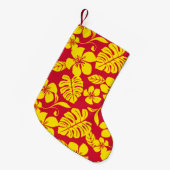 PINK BIKINI (RED/GOLD) KLEINER WEIHNACHTSSTRUMPF (Vorderansicht (hängend))