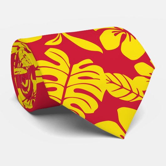 PINK BIKINI (RED/GOLD) KRAWATTE (Gerollt)