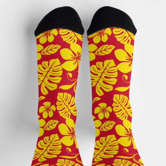 PINK BIKINI (RED/GOLD) SOCKEN (Oben)