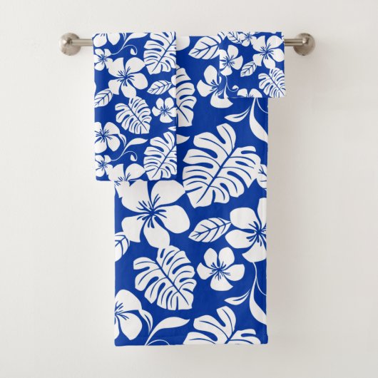 PINK BIKINI (ROYAL BLUE) BADHANDTUCH SET (Insitu)