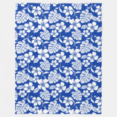 PINK BIKINI (ROYAL BLUE) Fleece Blanket (Vorderseite)