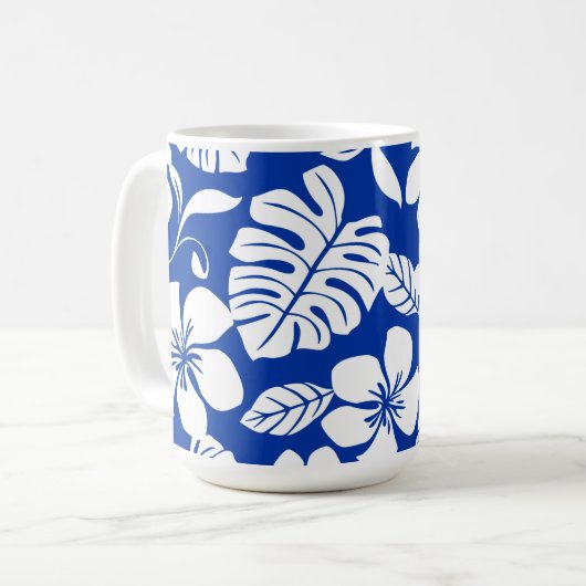 PINK BIKINI (ROYAL BLUE) KAFFEETASSE (Vorderseite Links)