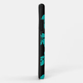 PINK BIKINI (SCHWARZ/AQUAMARIN) Case-Mate iPhone HÜLLE (Hinten/Rechts)