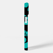 PINK BIKINI (SCHWARZ/AQUAMARIN) Case-Mate iPhone HÜLLE (Rückseite / Rechts)