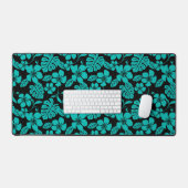 PINK BIKINI (SCHWARZ/AQUAMARIN) SCHREIBTISCHUNTERLAGE (Tastatur & Maus)