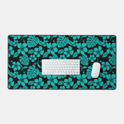 PINK BIKINI (SCHWARZ/AQUAMARIN) SCHREIBTISCHUNTERLAGE (Tastatur & Maus)