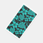 PINK BIKINI (SCHWARZ/AQUAMARIN) SERVIETTE (Ecke)