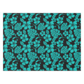 PINK BIKINI (SCHWARZ/AQUAMARIN) Tabletten Tischdecke (Vorderseite (Horizontal))