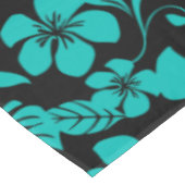 PINK BIKINI (SCHWARZ/AQUAMARIN) Tabletten Tischdecke (Schrägansicht)