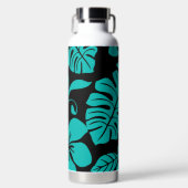 PINK BIKINI (SCHWARZ/AQUAMARIN) TRINKFLASCHE (Vorderseite)