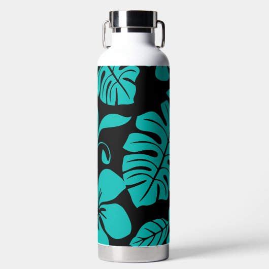 PINK BIKINI (SCHWARZ/AQUAMARIN) TRINKFLASCHE (Vorderseite)