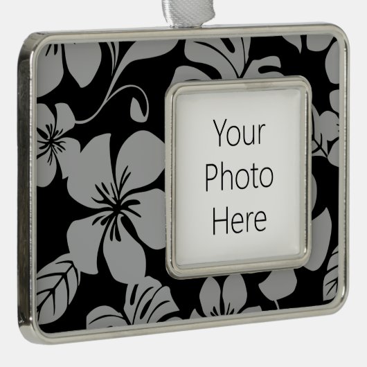 PINK BIKINI (SCHWARZ/GRAU) Rahmen-Ornament SILBER (Rechts)