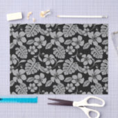 PINK BIKINI (SCHWARZ/GRAU) SEIDENPAPIER (Handwerk)