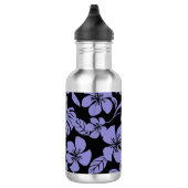 PINK BIKINI (SCHWARZ/LAVENDER) EDELSTAHLFLASCHE (Rechts)