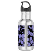 PINK BIKINI (SCHWARZ/LAVENDER) EDELSTAHLFLASCHE (Rückseite)