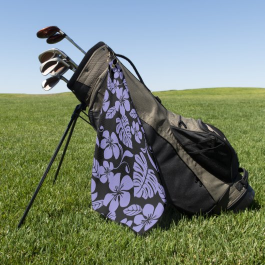 PINK BIKINI (SCHWARZ/LAVENDER) GOLFHANDTUCH (Gras)