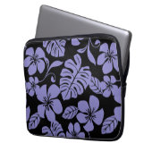 PINK BIKINI (SCHWARZ/LAVENDER) LAPTOPSCHUTZHÜLLE (Vorderseite Links)