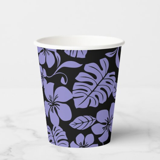 PINK BIKINI (SCHWARZ/LAVENDER) PAPPBECHER (Vorderseite)
