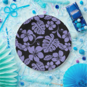 PINK BIKINI (SCHWARZ/LAVENDER) PAPPTELLER (Party)