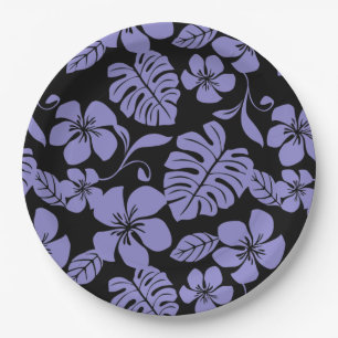 PINK BIKINI (SCHWARZ/LAVENDER) PAPPTELLER