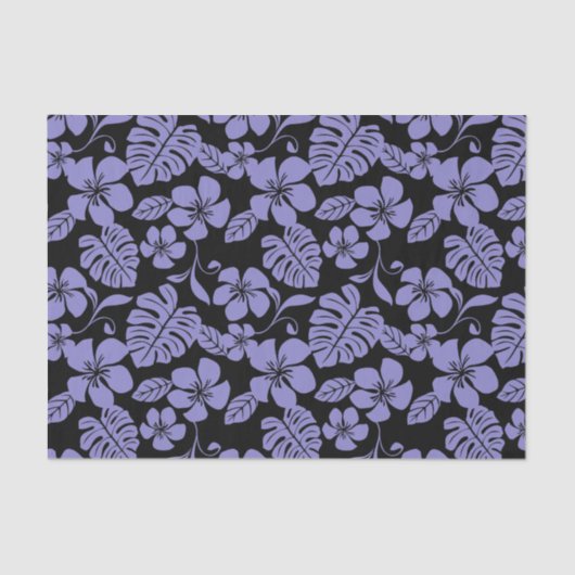 PINK BIKINI (SCHWARZ/LAVENDER) SEIDENPAPIER (Vorderseite)